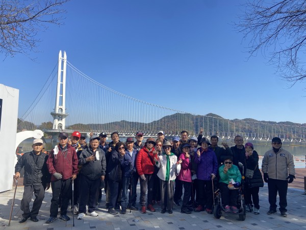 보라매회 3차 당일나들이 단체사진