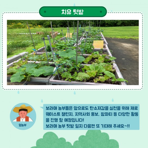 보라매 농부 치유 텃밭 이미지
