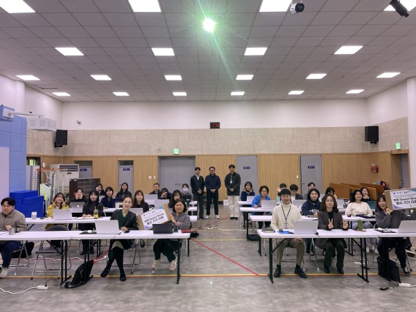 똑똑 Smart Work 필수 기기 지원 및 교육 단체 사진