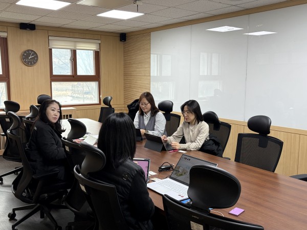 PCP사업 관련하여 최새롬 팀장님이 설명을 하고 있습니다.