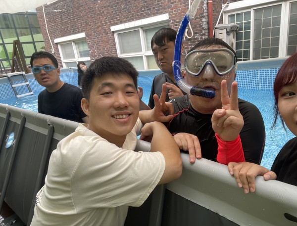 뽀송한 상태로 사진 촬영