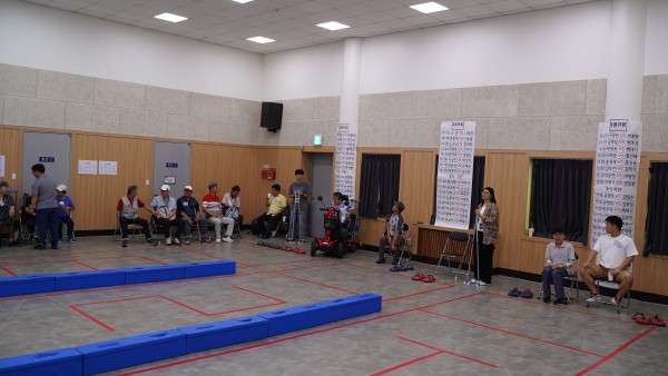 컬링대회 전경