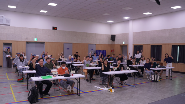 우리들의 출사표 상반기 실천공유회 단체 사진