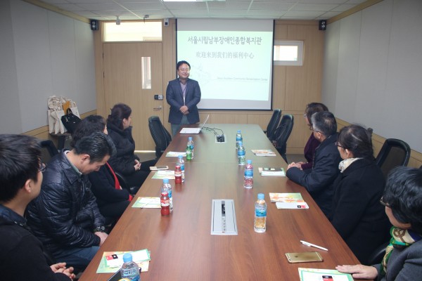 중국 료녕성양한방의학회 기관방문 사진