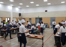 SPC식품과학대학 케익만들기 행사실시 사진
