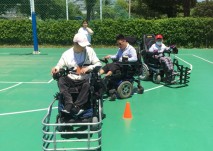 신규프로그램 휠체어축구 사진
