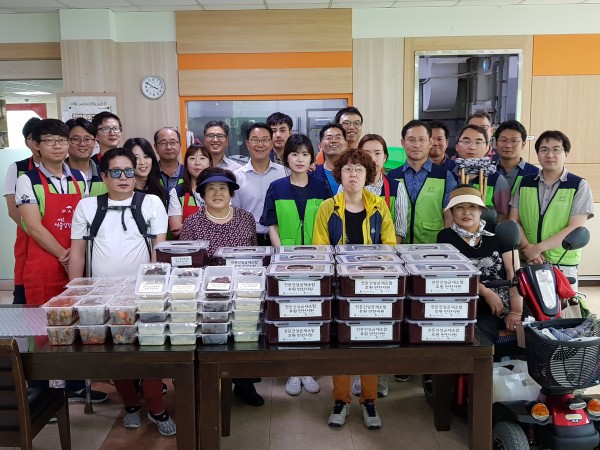 전문건설공제조합 2분기 봉사활동 사진